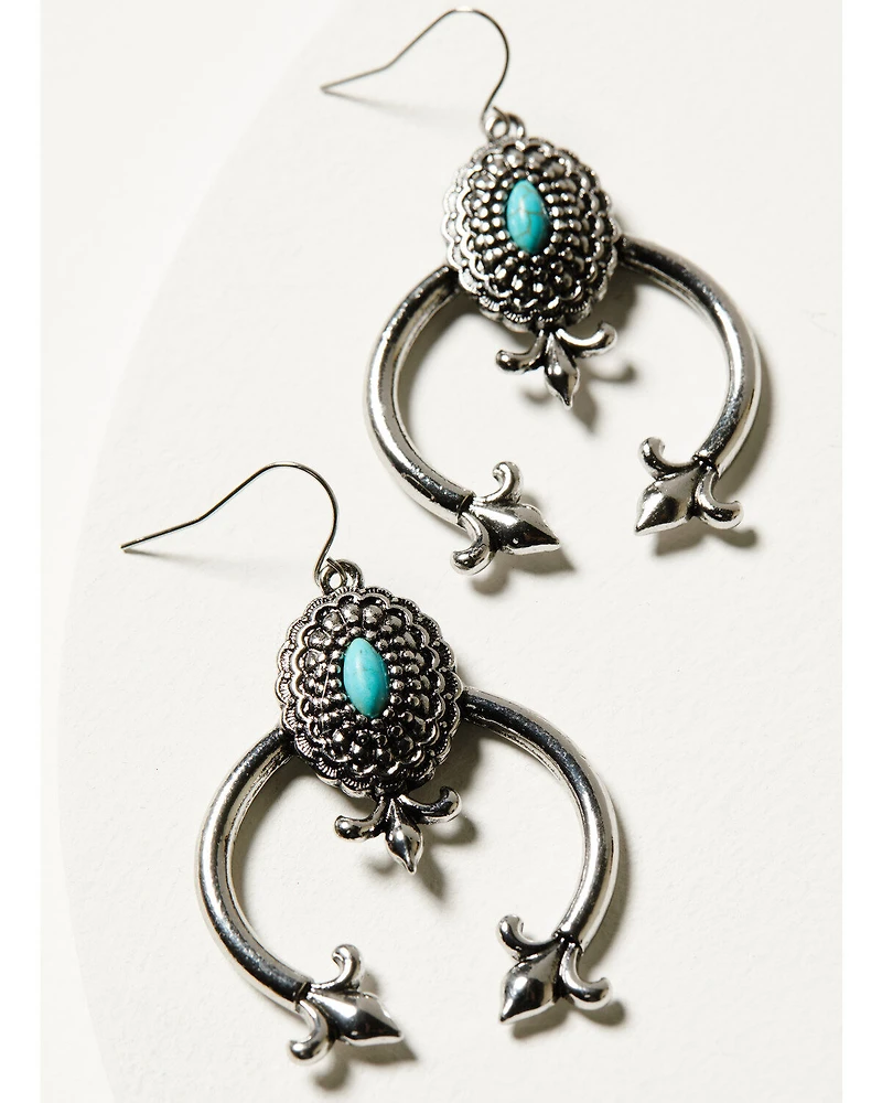 Cowgirl Confetti Women's Country Girl Concho Earrings