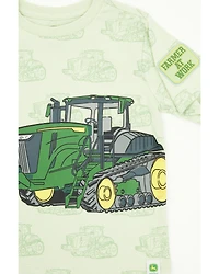 John Deere Boys' Double Duty Tractor Short Sleeve Graphic T-Shirt