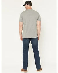 Dickies Men's FLEX Medium Wash Relaxed Fit Straight Carpenter Jeans