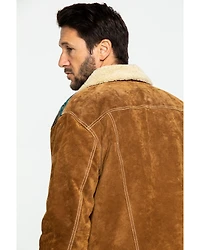 Scully Men's Boar Suede Jean Jacket