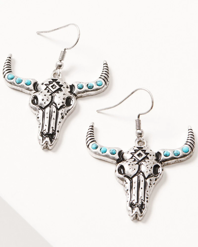 Idyllwind Women's Lincova Steerhead Earrings