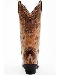 Laredo Women's Braylynn Studded Leather Western Performance Boots - Snip Toe