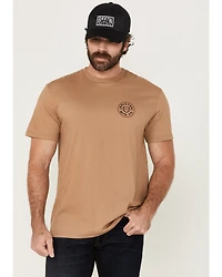 Brixton Men's Crest II Logo Short Sleeve Graphic T-Shirt
