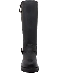 Ad Tec Men's 16" Oiled Leather Engineer Boots - Soft Toe