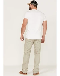 Brothers and Sons Men’s Weathered Bedford Cord Stretch Slim Straight Pants