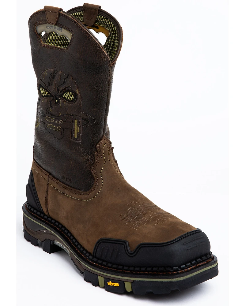 Cody James Men's Decimator Western Work Boots - Nano Composite Toe