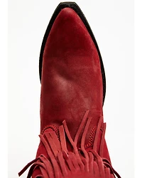 Liberty Black Women's Vegas Fringe Western Boots - Snip Toe