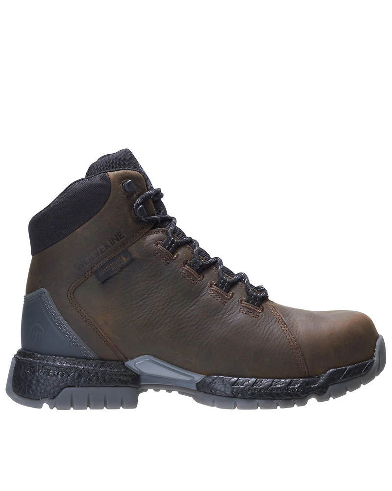 Wolverine Men's I-90 Rush Waterproof Work Boots - Composite Toe