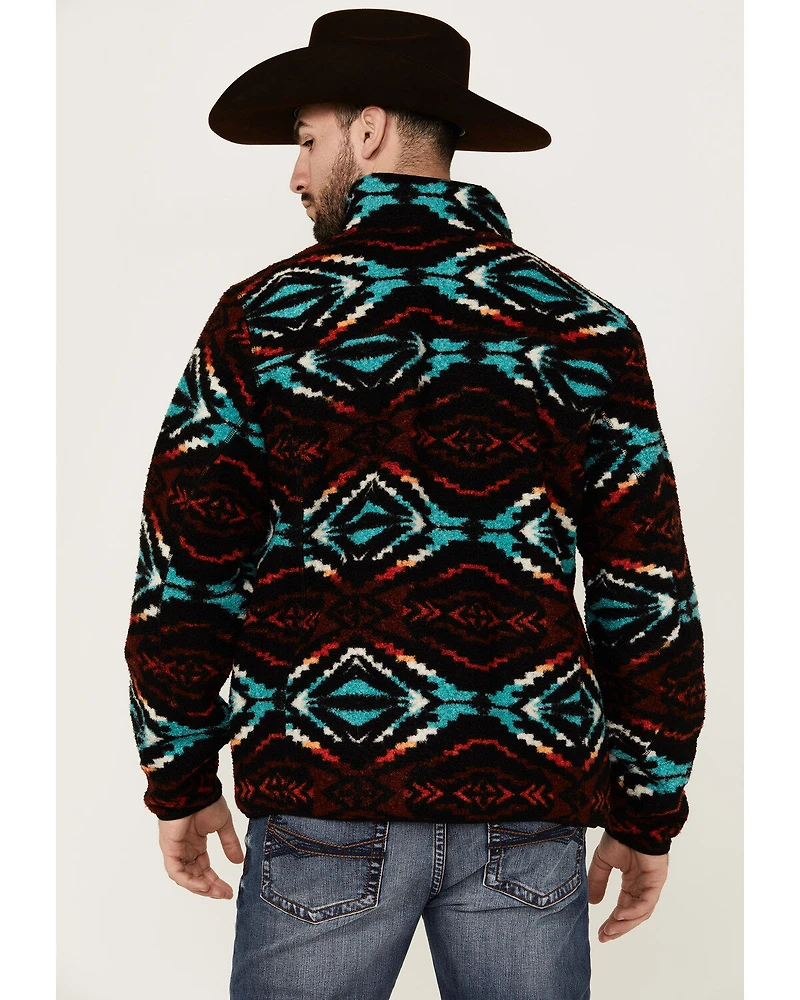Rock & Roll Denim Men's Southwestern Print Jacket