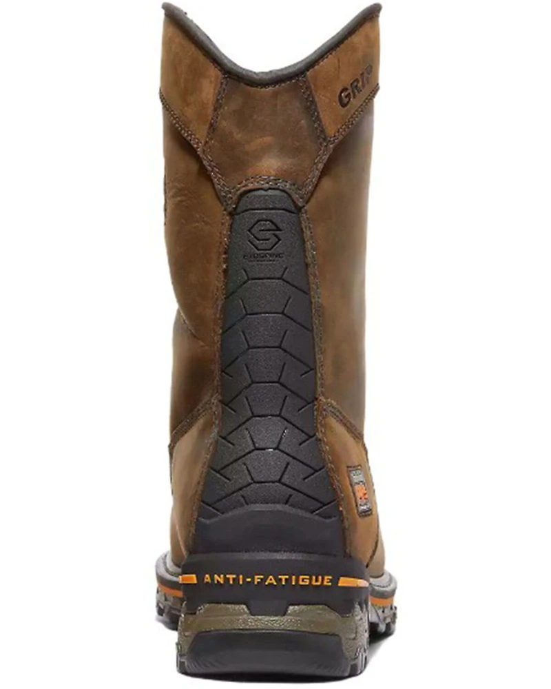 Timberland PRO Men's Boondock Pull-On Waterproof Insulated Work Boots - Composite Toe