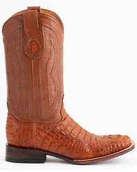 Ferrini Men's Dakota Exotic Crocodile Western Boots - Broad Square Toe