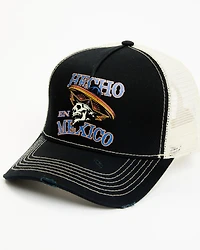 Moonshine Spirit Men's Hecho En Mexico Skull Graphic Mesh-Back Ball Cap