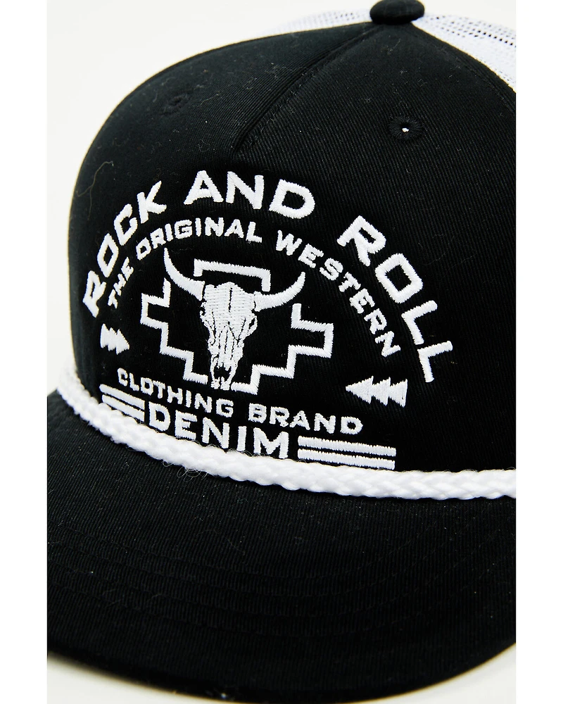 Rock & Roll Denim Men's Logo Ball Cap