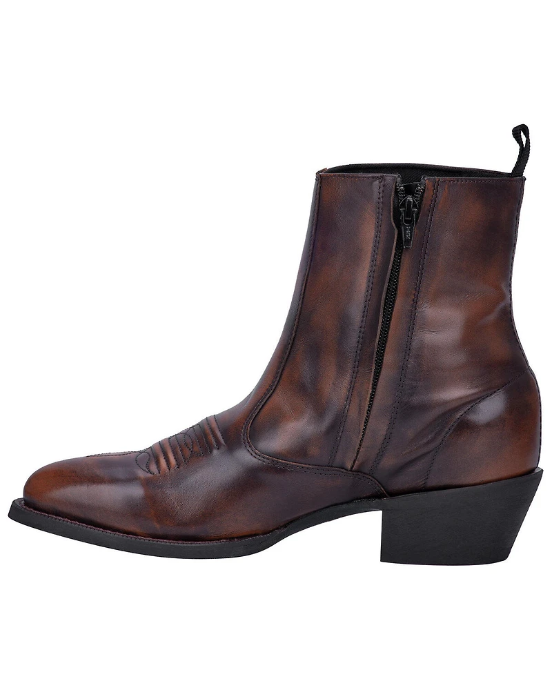 Laredo Men's Side Zipper Western Boots - Round Toe