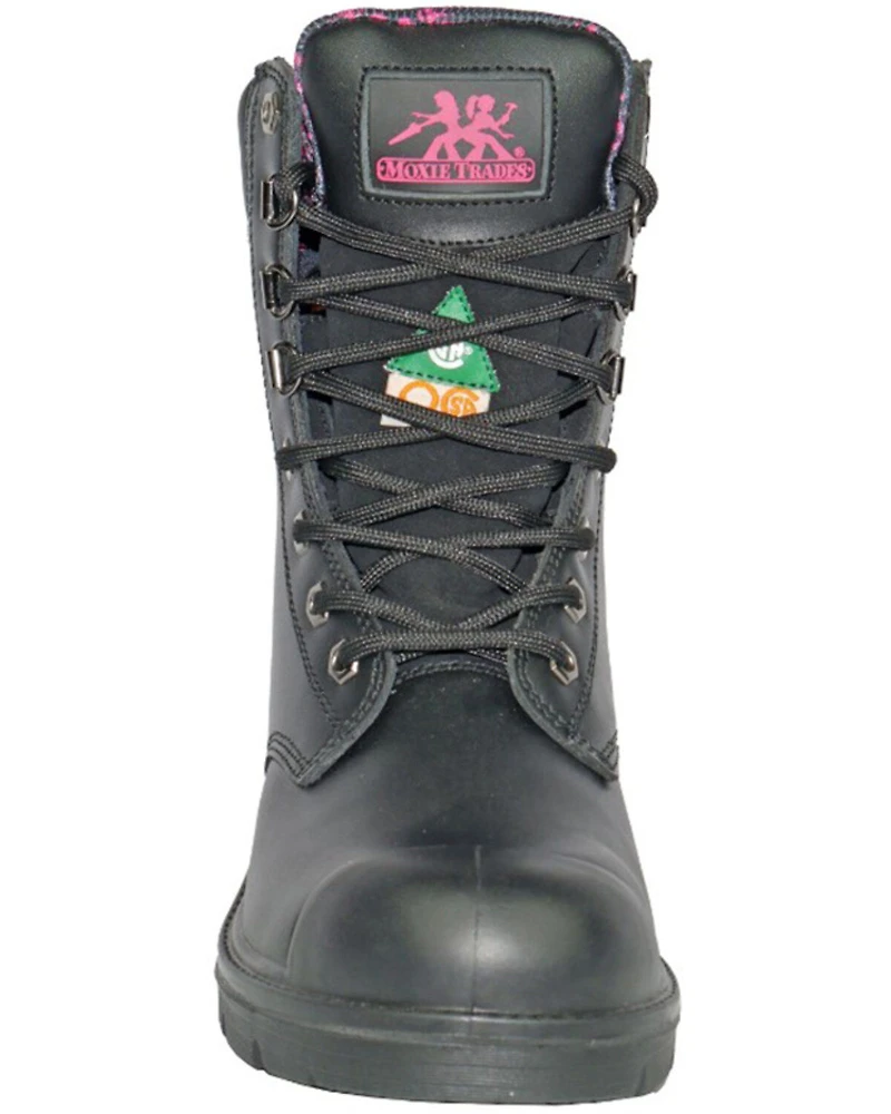 Moxie Trades Women's 8" Anne Waterproof Work Boots - Steel Toe