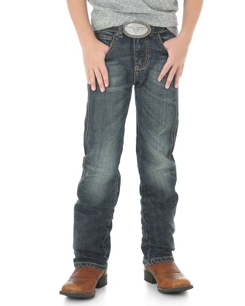 Wrangler Retro Boys' 1-7 Low Slim Straight Jeans