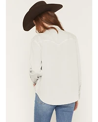Levi's Women's Teodora Long Sleeve Pearl Snap Western Shirt