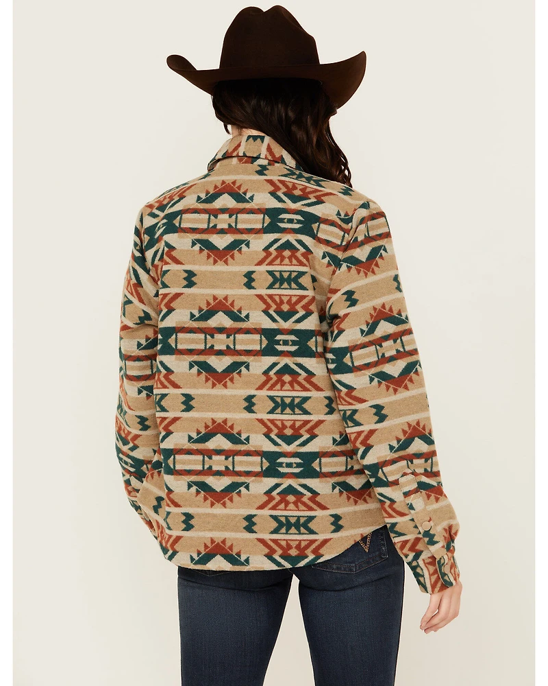 Outback Trading Co Women's Daphne Southwestern Snap Shacket