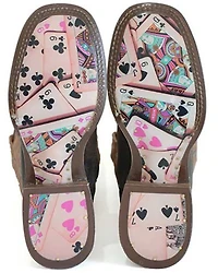 Tin Haul Women's Four Of A Kind Western Boots - Broad Square Toe