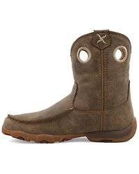 Twisted X Boys' Driving Moc Boots - Toe