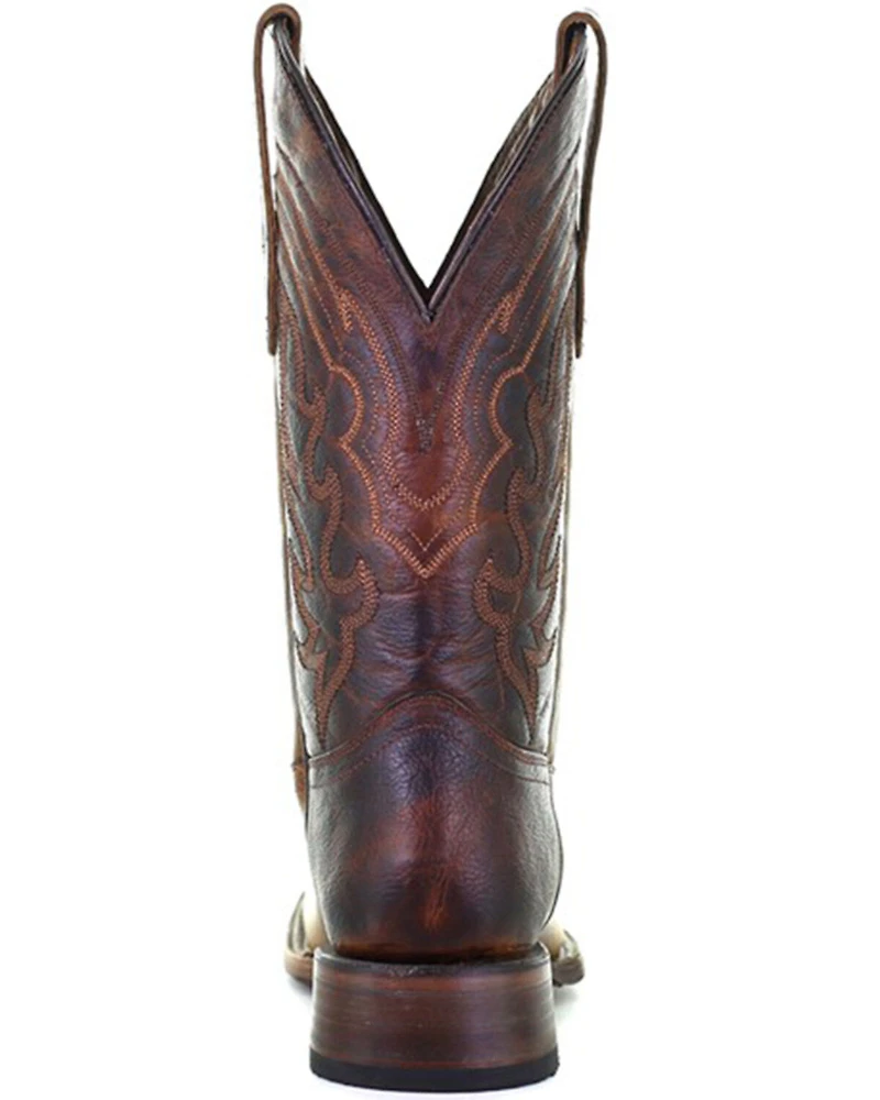 Corral Men's Embroidery Western Boots - Broad Square Toe