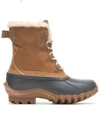 Wolverine Women's Torrent Faux-Fur Tall Duck Boots- Round Toe