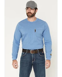 Benchmark FR Men's World Famous Crude Oil Long Sleeve Work T-Shirt