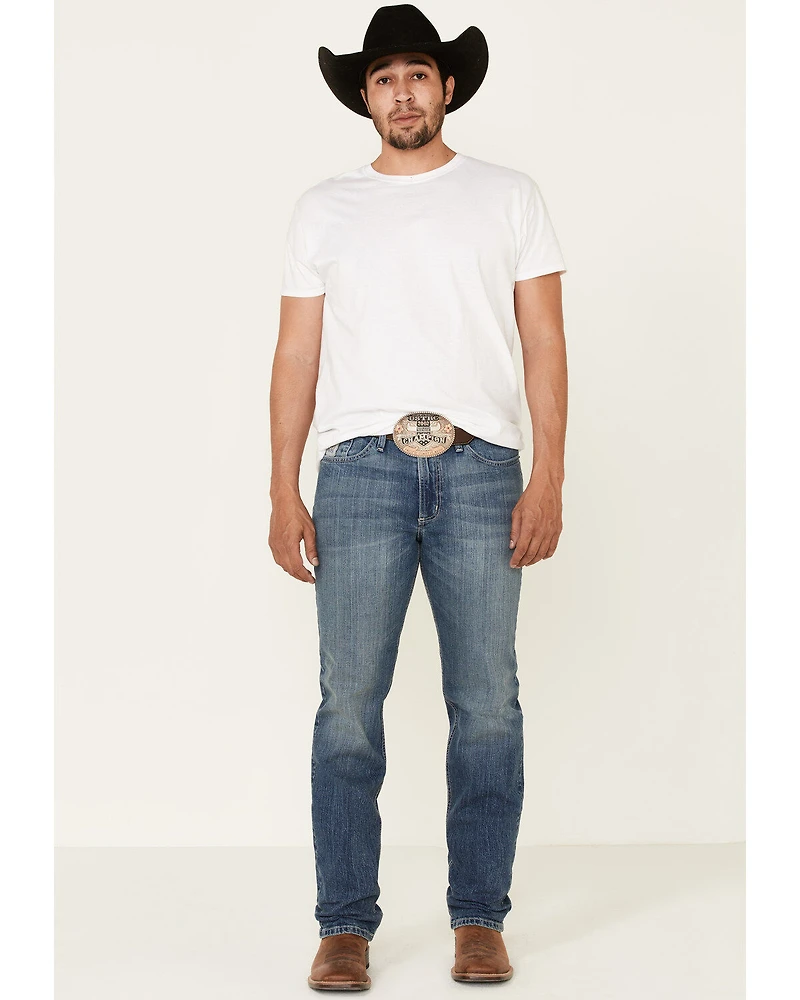 Cinch Men's Silver Label Performance Stretch Slim Straight Jeans
