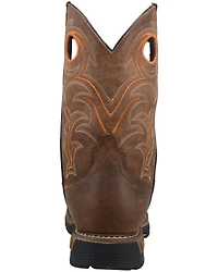 Dan Post Men's Storms Eye Waterproof Western Work Boots - Broad Square Toe