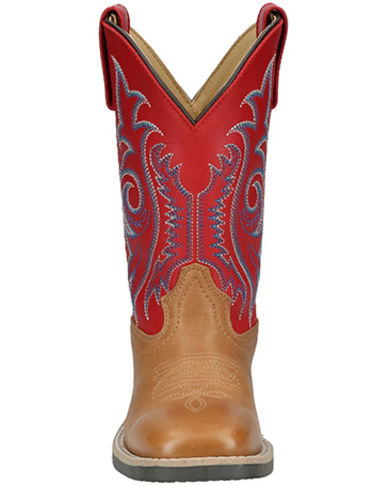 Smoky Mountain Little Boys' Barrett Western Boots - Broad Square Toe