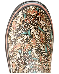 Ariat Women's Kelmarsh Butterfly Print Waterproof Rubber Boots - Round Toe