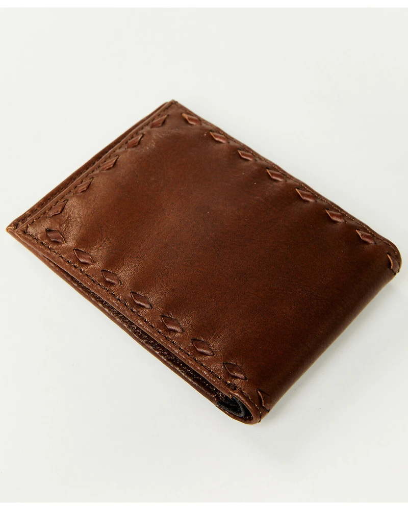 Cody James Men's Landry Tooled Bifold Wallet