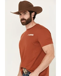 Rock & Roll Denim Men's Boot Barn Exclusive Longhorn Skull Short Sleeve Graphic T-Shirt