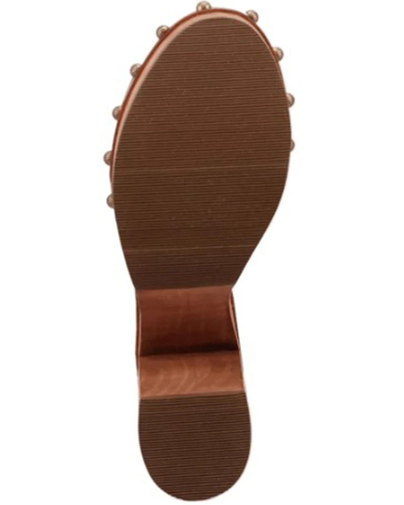 DIngo Women's Lotus Wooden Sandals