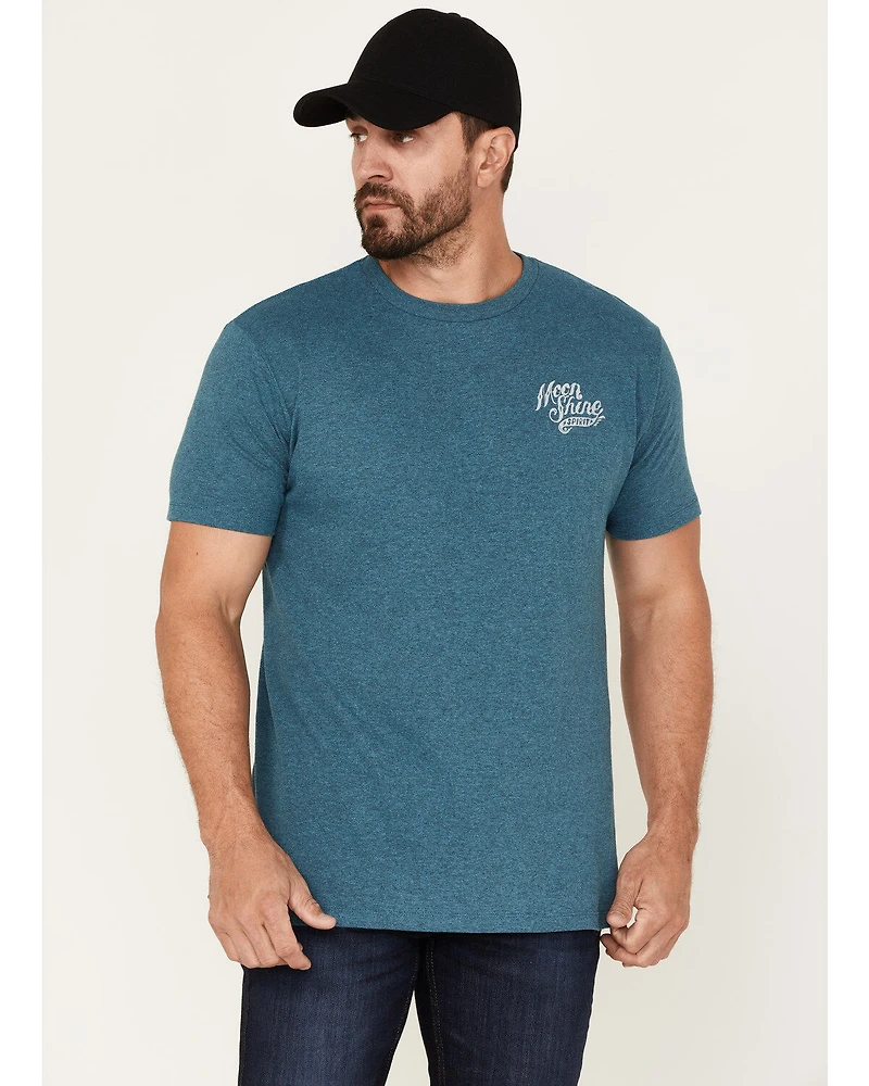 Moonshine Spirit Men's Freedom Proof Short Sleeve Graphic T-Shirt