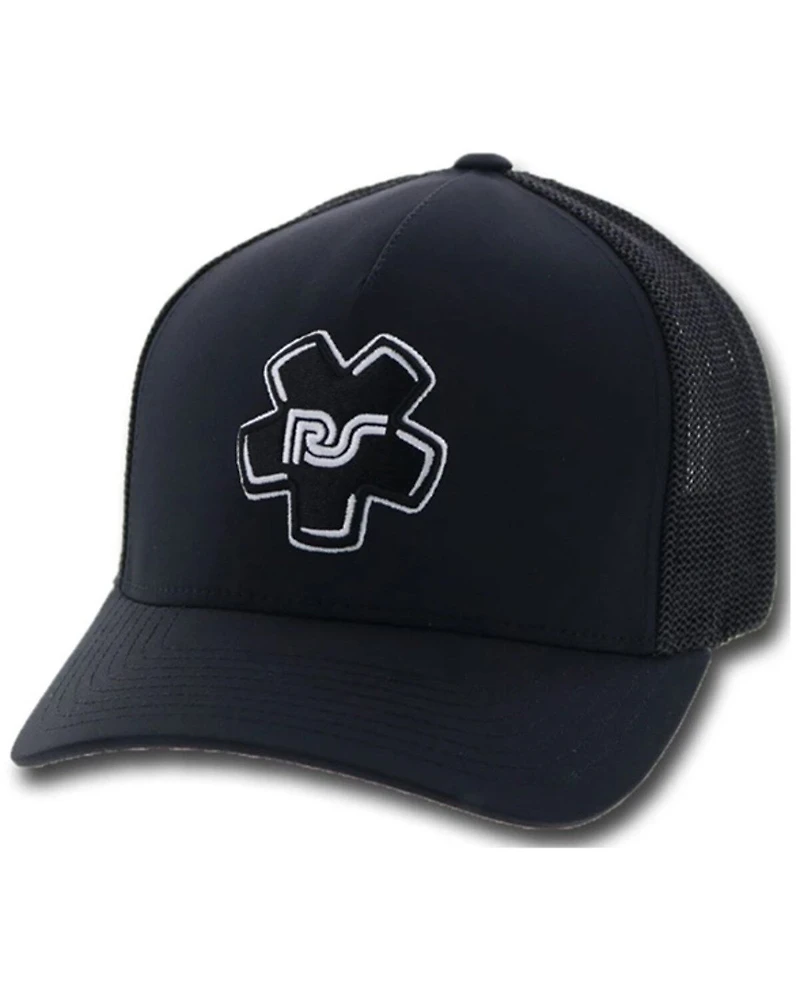 Hooey Men's Rocker Steiner Embroidered Logo FlexFit Trucker Cap