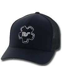 Hooey Men's Rocker Steiner Embroidered Logo FlexFit Trucker Cap