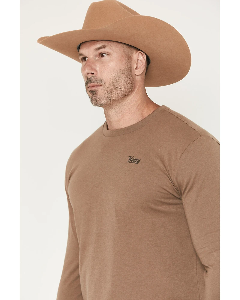 Hooey Men's Knockout Long Sleeve Graphic T-Shirt