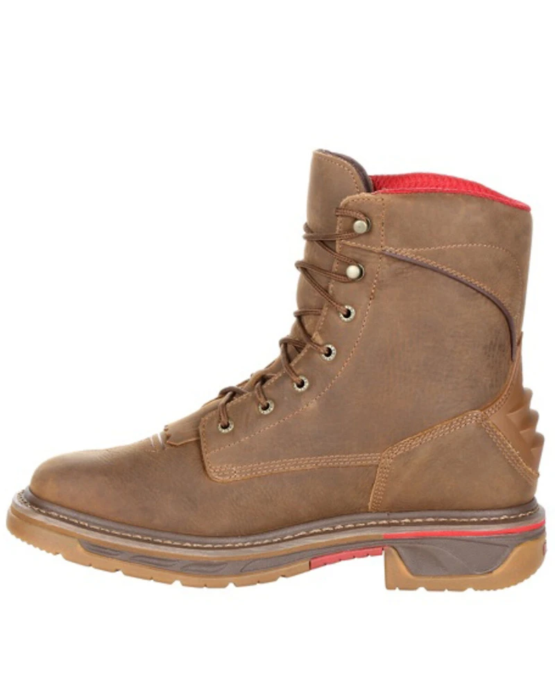 Rocky Men's Iron Skull Waterproof Lacer Work Boots - Soft Toe