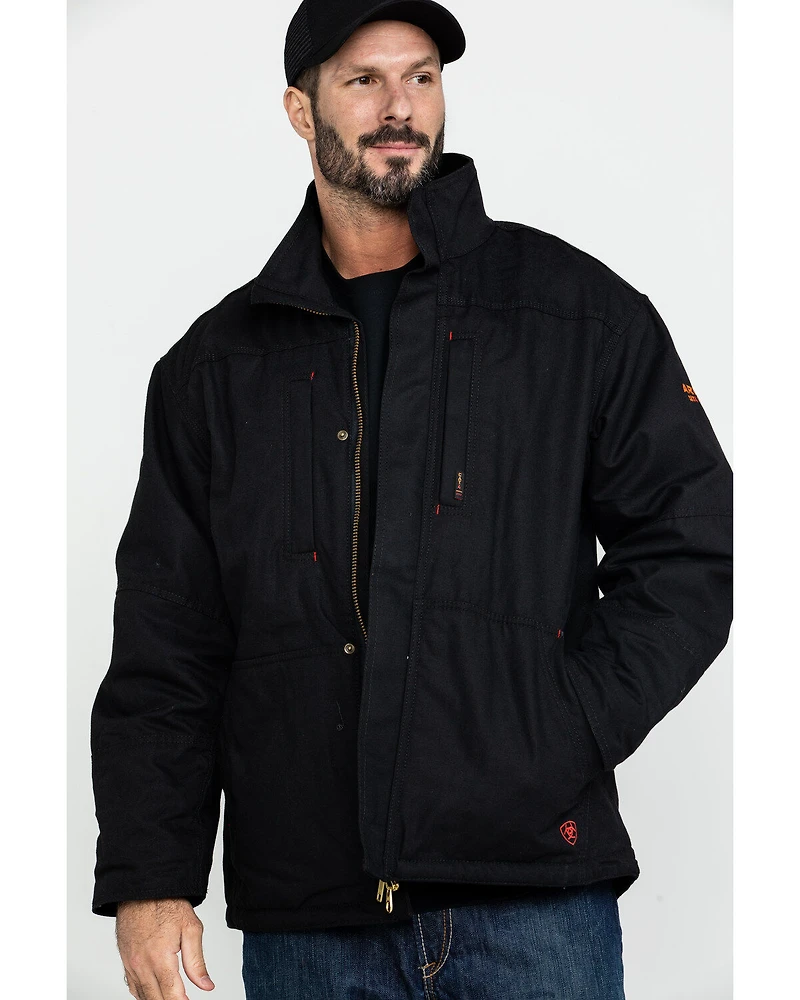 Ariat Men's Black FR Workhorse Work Jacket