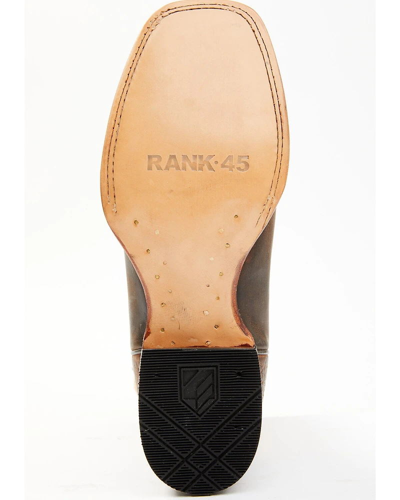 RANK 45® Men's Deuce Western Boots - Broad Square Toe