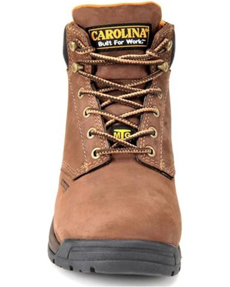 Carolina Women's 5" Lace-Up Raleigh Met Guard Work Boots - Aluminum Toe