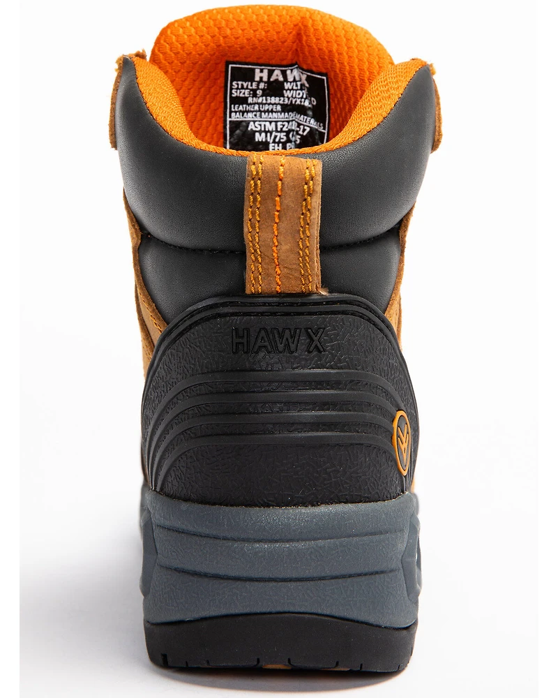 Hawx Men's 6" Lace-To-Toe Hiker Boots - Round Toe