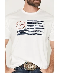 Kimes Ranch Men's Faded Glory Patriotic Short Sleeve Graphic T-Shirt
