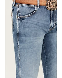 Wrangler Retro Men's Beauford Light Wash Slim Bootcut Stretch Denim Jeans - Tall