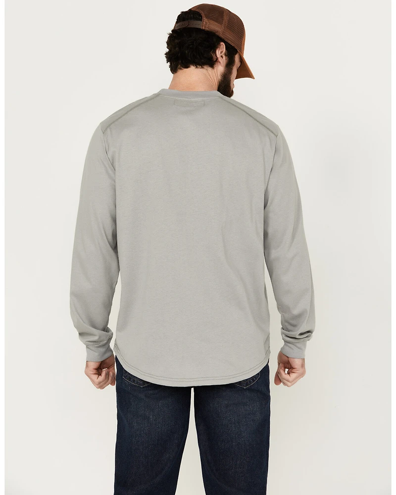 Hawx Men's FR Long Sleeve Pocket Work T-Shirt
