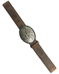 Cody James Men's Longhorn Berry Edge Buckle Belt
