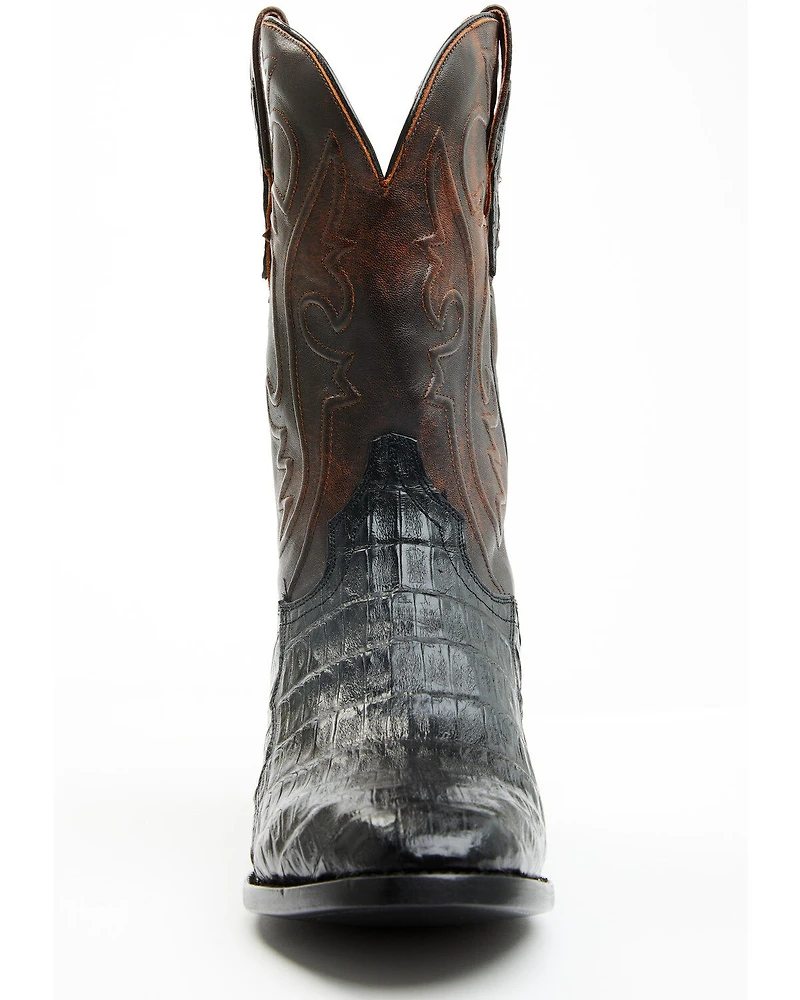 Dan Post Men's Exotic Caiman 12" Western Boots - Round Toe