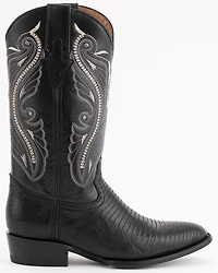 Ferrini Men's Exotic Teju Lizard Western Boots - Round Toe