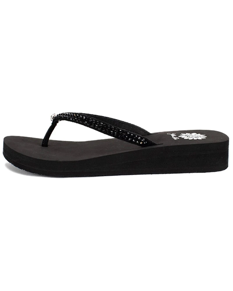 Yellow Box Women's Jello Rhinestone Sandals